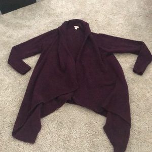 ❤️5 for $20❤️ Purple Cardigan